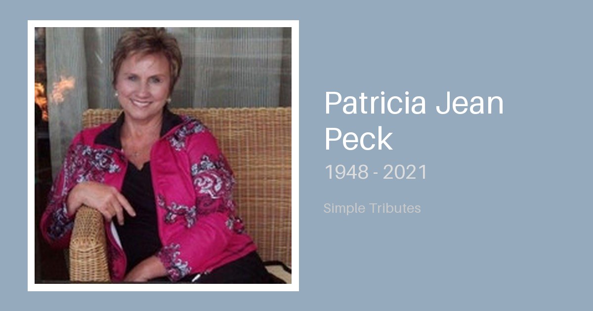 Patricia Jean Peck - Simple-Tributes